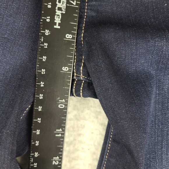 Paige Jeans Womens 26 Blue High Rise Edgemont Acadia No Whiskers Dark Wash *‎ - Picture 6 of 15